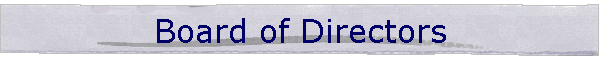 Board of Directors